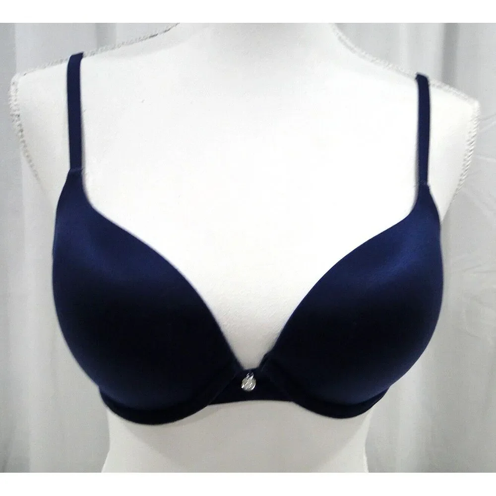 Victoria's Secret Lined Demi Bra Navy Size‎ 36B